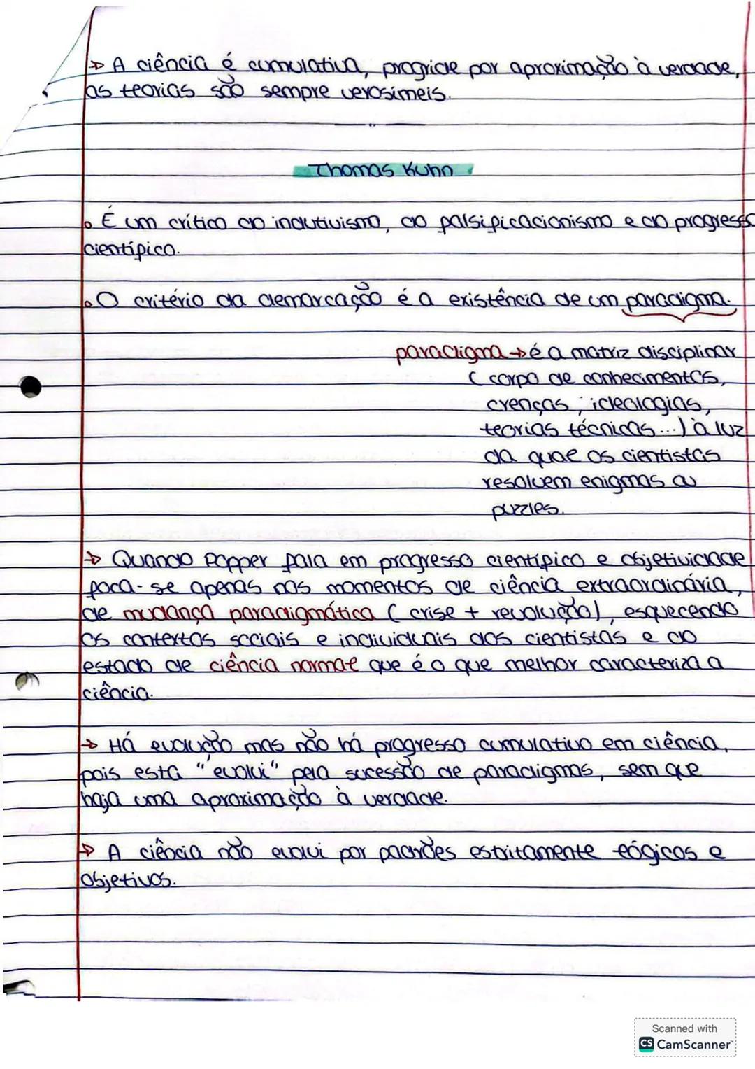 Fi-losopia
Filosopia da ciência
Disciplina que se ocupa dia replexão crítica sobre a ciência,
analisando os métodos cientificos e procuran
