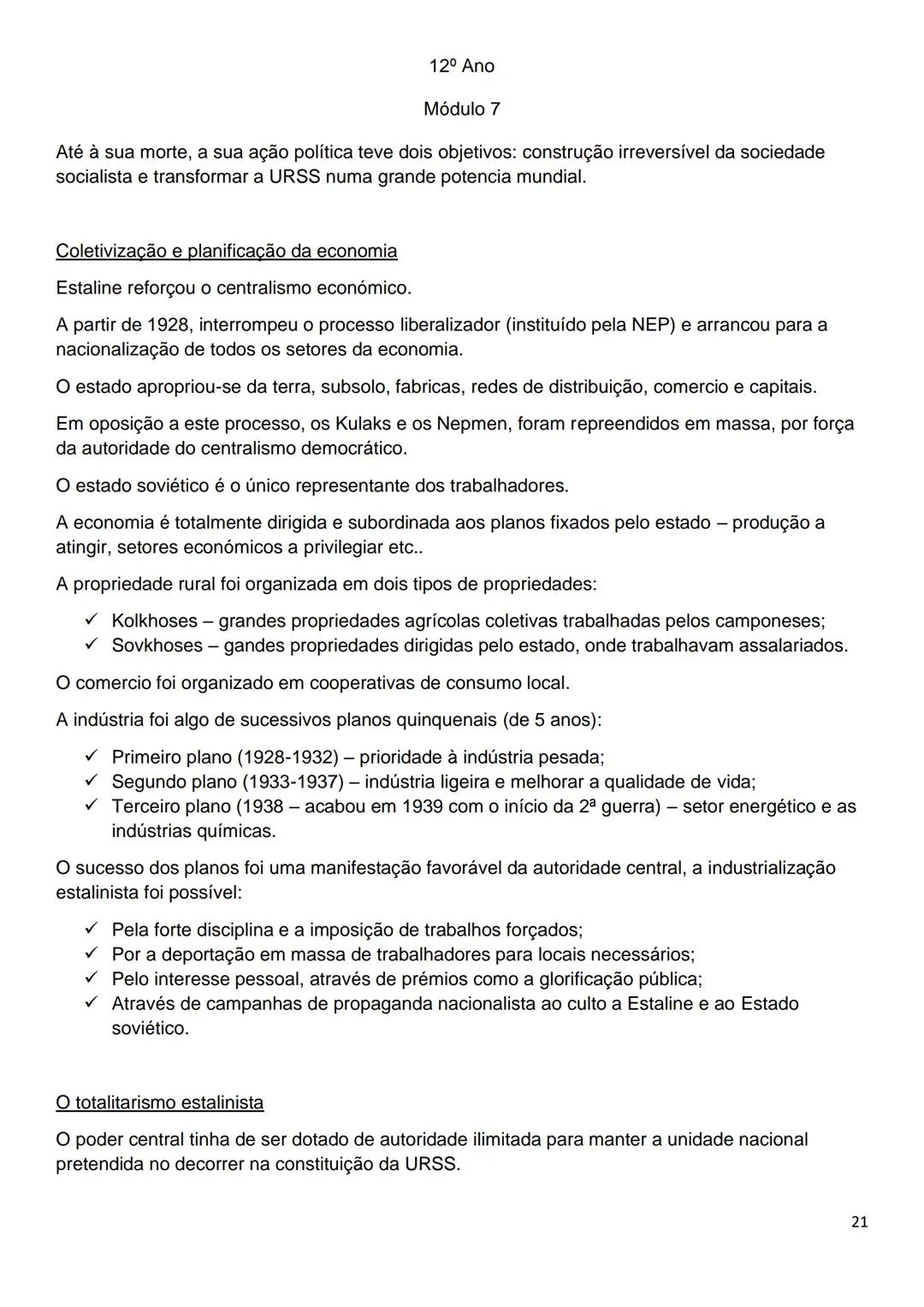 12° Ano
Módulo 7
Unidade 1
As transformações das primeiras décadas do século XX
Um novo equilíbrio global
Assinatura do armistício pela