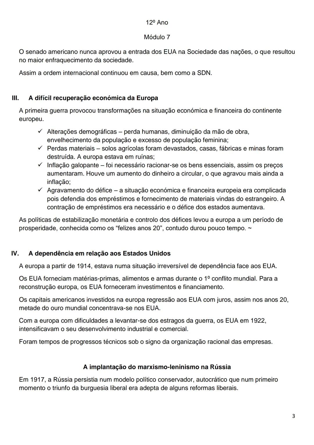 12° Ano
Módulo 7
Unidade 1
As transformações das primeiras décadas do século XX
Um novo equilíbrio global
Assinatura do armistício pela