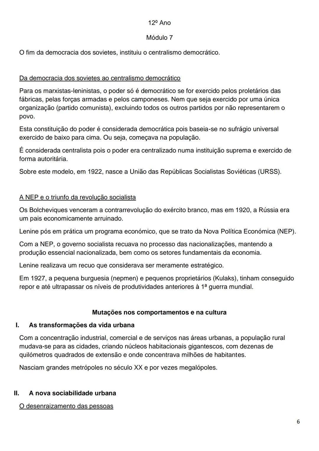 12° Ano
Módulo 7
Unidade 1
As transformações das primeiras décadas do século XX
Um novo equilíbrio global
Assinatura do armistício pela
