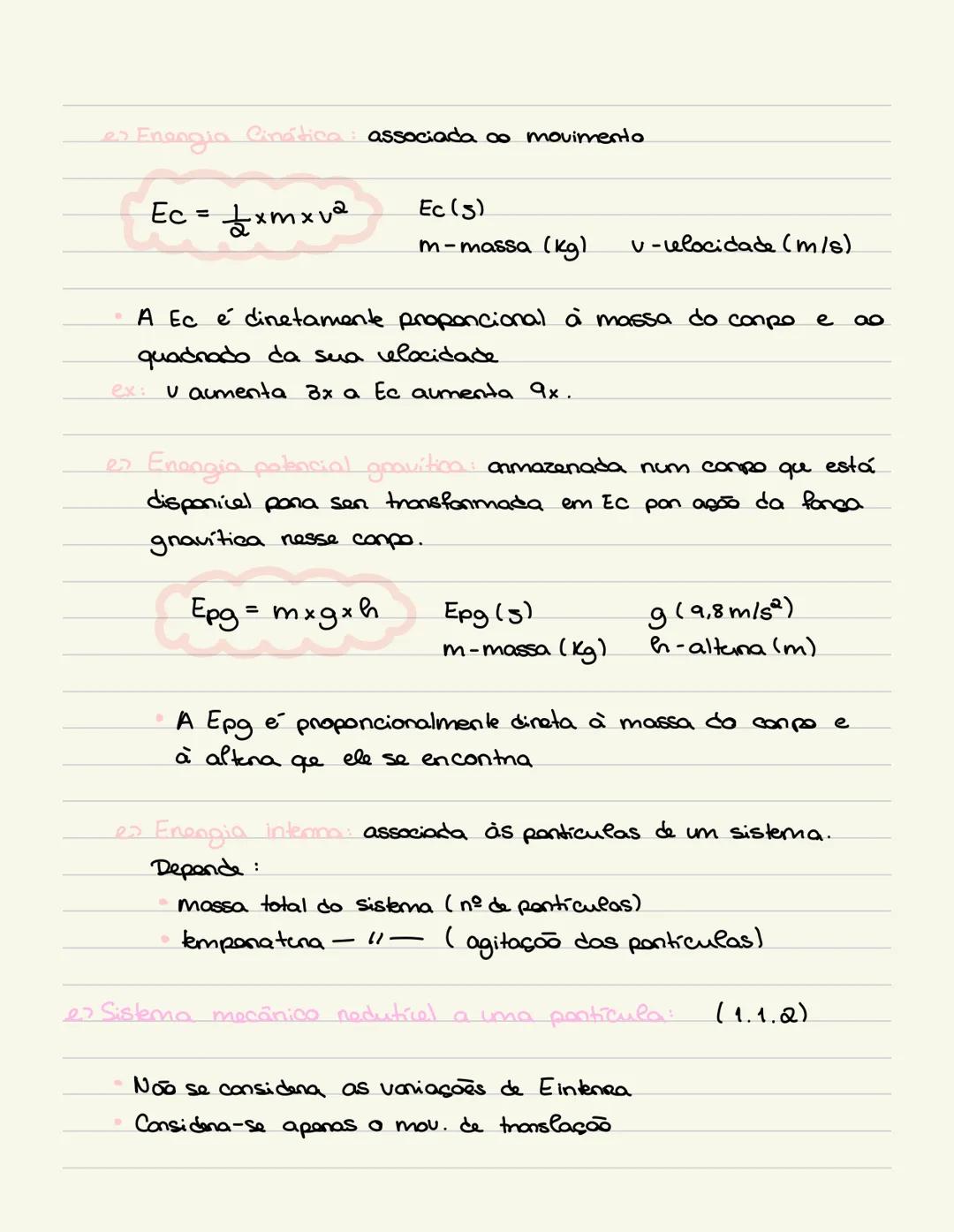 => Enengia e movimento (9º Ano):
- fangas: interações entre compos
- longa gravition ou peso:
$P=mxg$
p-peso (N) g-acælonação (9,8m/62)
m-m