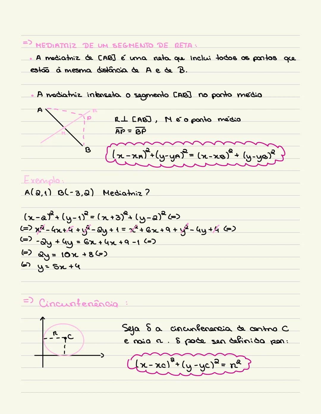# Geometnia no plano:
⇒ DISTANCIA ENTRE DOIS PONTOS (no plona):
• Seja o referencial ontonormado xOy, Sabe-se que A e B
soo dois pontos t