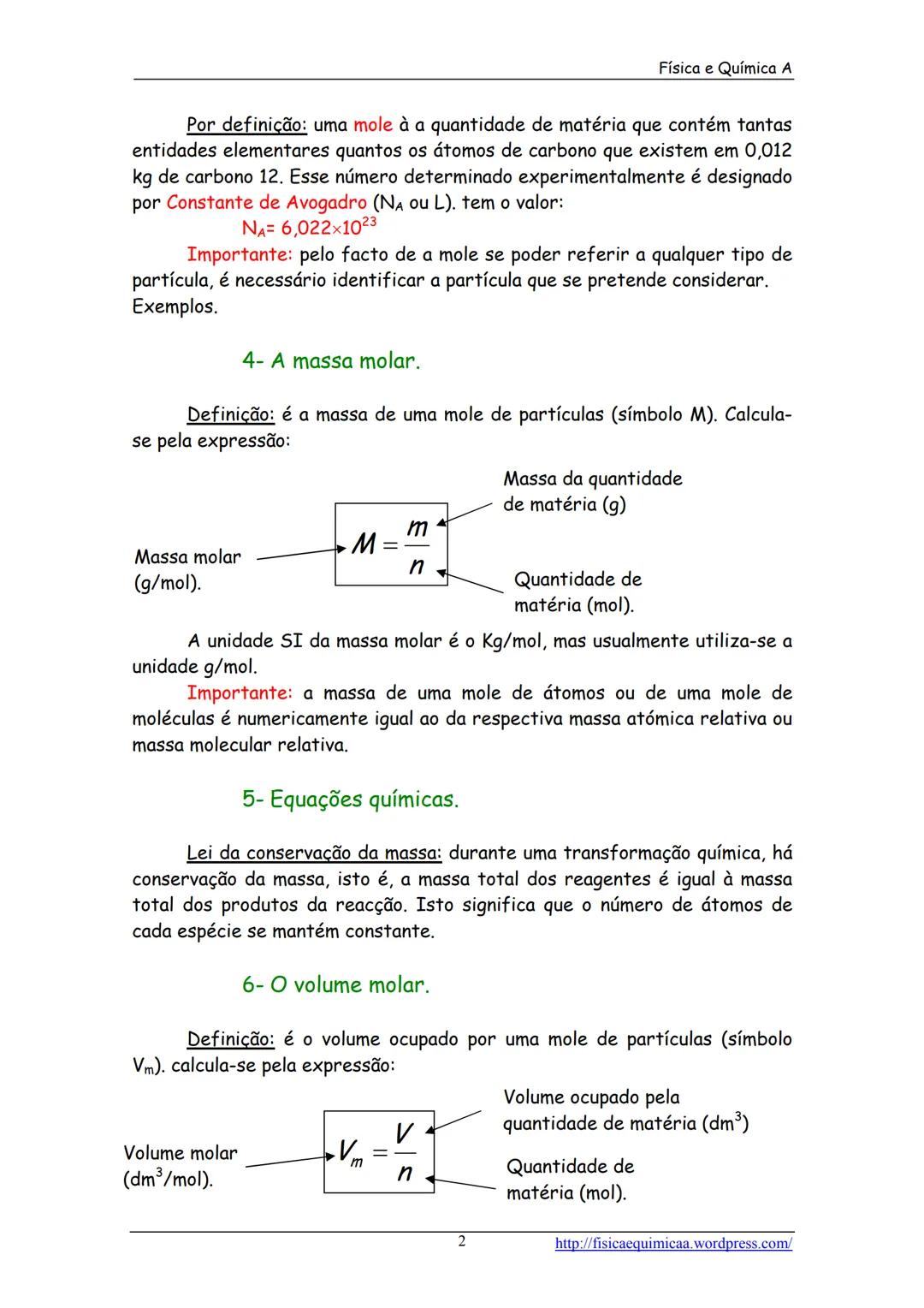 # "Quantidade em Química."
1- Massa atómica relativa.
i) Toma-se como referência 1/12 da massa do átomo de carbono 12 ($^{12}C$)
ii) A mas