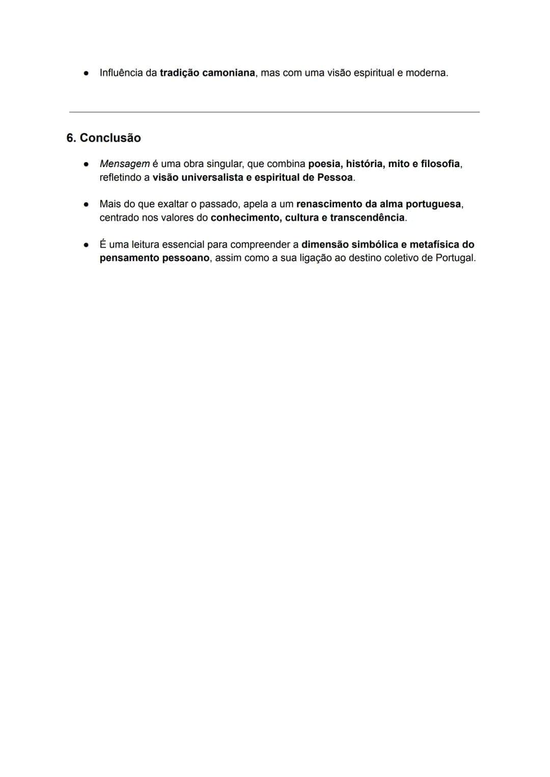 # Resumo: Mensagem, de Fernando Pessoa
Português - 12.° Ano
# 1. Sobre a Obra
- *Mensagem* é a única obra publicada em vida por Fernando