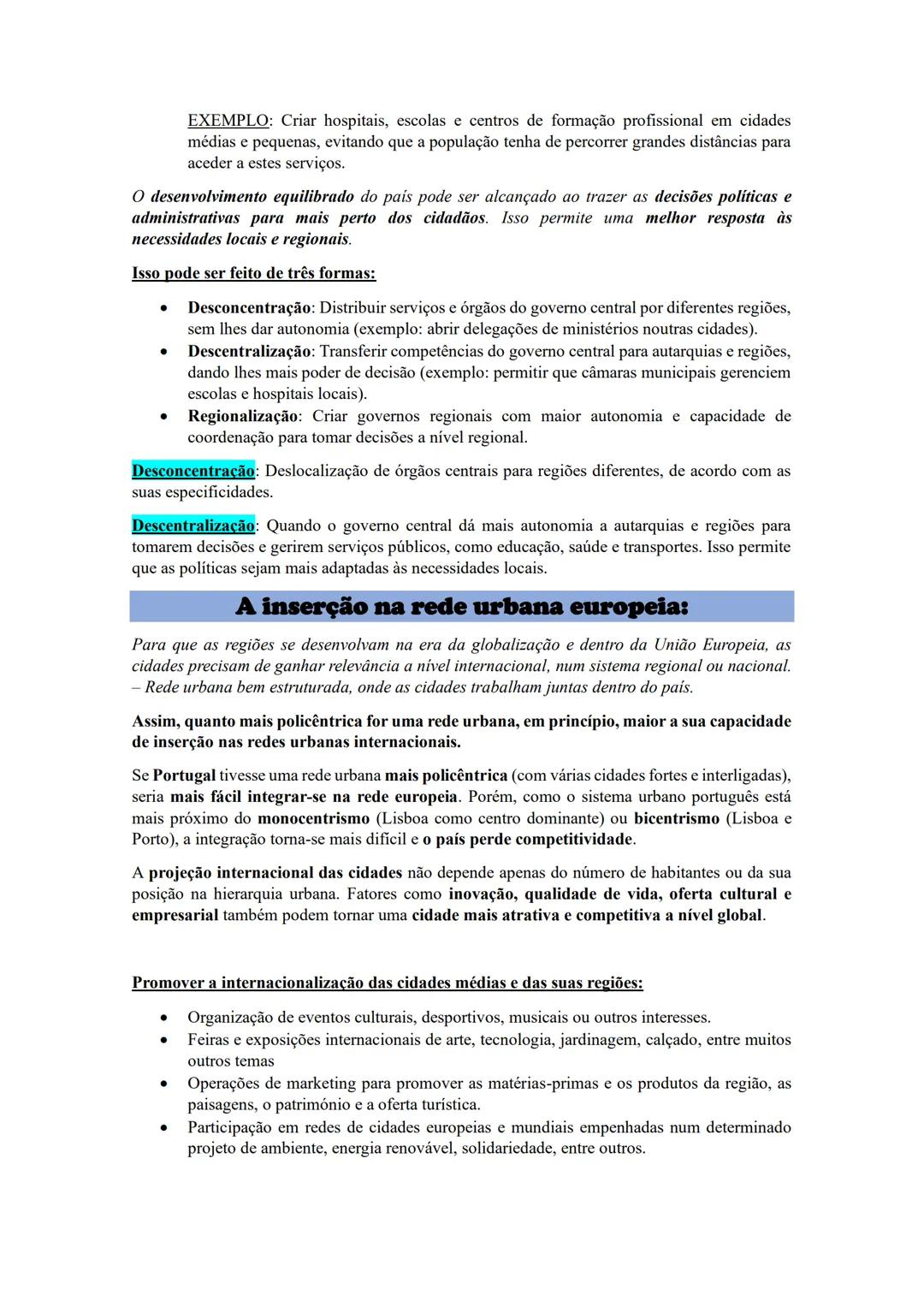 # A qualidade de vida urbana:
A qualidade de vida urbana, depende da capacidade de resposta às necessidades da população,
tais como:
* S