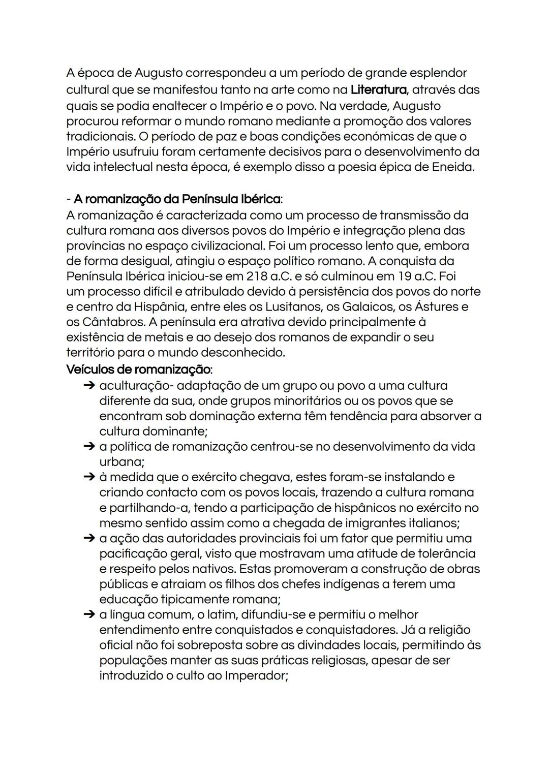 10° ano:
Raízes mediterrânicas da civilização europeia - cidade, cidadania e
império na Antiguidade Clássica
Modelo Romano:
- A 753 a.C é f