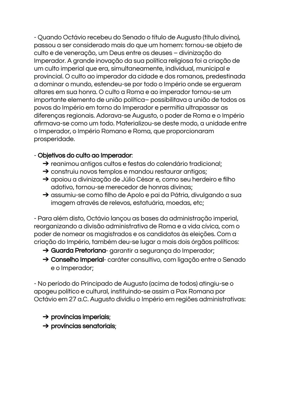 10° ano:
Raízes mediterrânicas da civilização europeia - cidade, cidadania e
império na Antiguidade Clássica
Modelo Romano:
- A 753 a.C é f