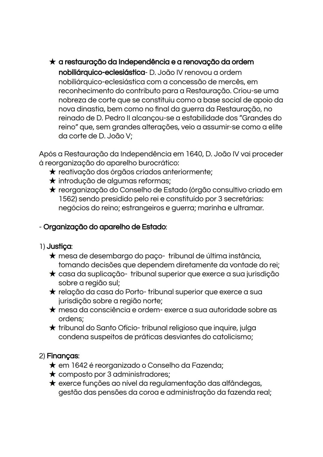 11° ano:
A Europa nos séculos XVII e XVIII - sociedade, poder e dinâmicas
coloniais
Antigo Regime:
- O Antigo Regime (séc.XVI/XVIII) está a