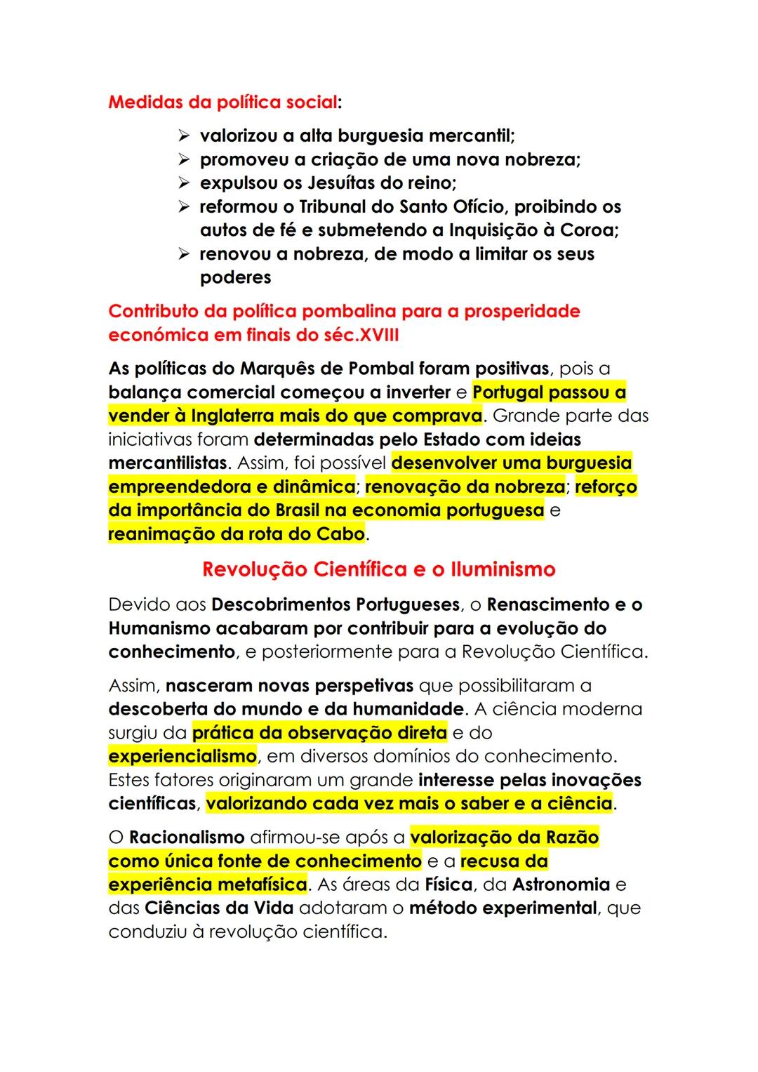 # A Hegemonia Inglesa- séc.XVIII
A partir do século XVIII a Inglaterra passou a ser a maior
potência mundial, ao nível:
1. Económico- merc