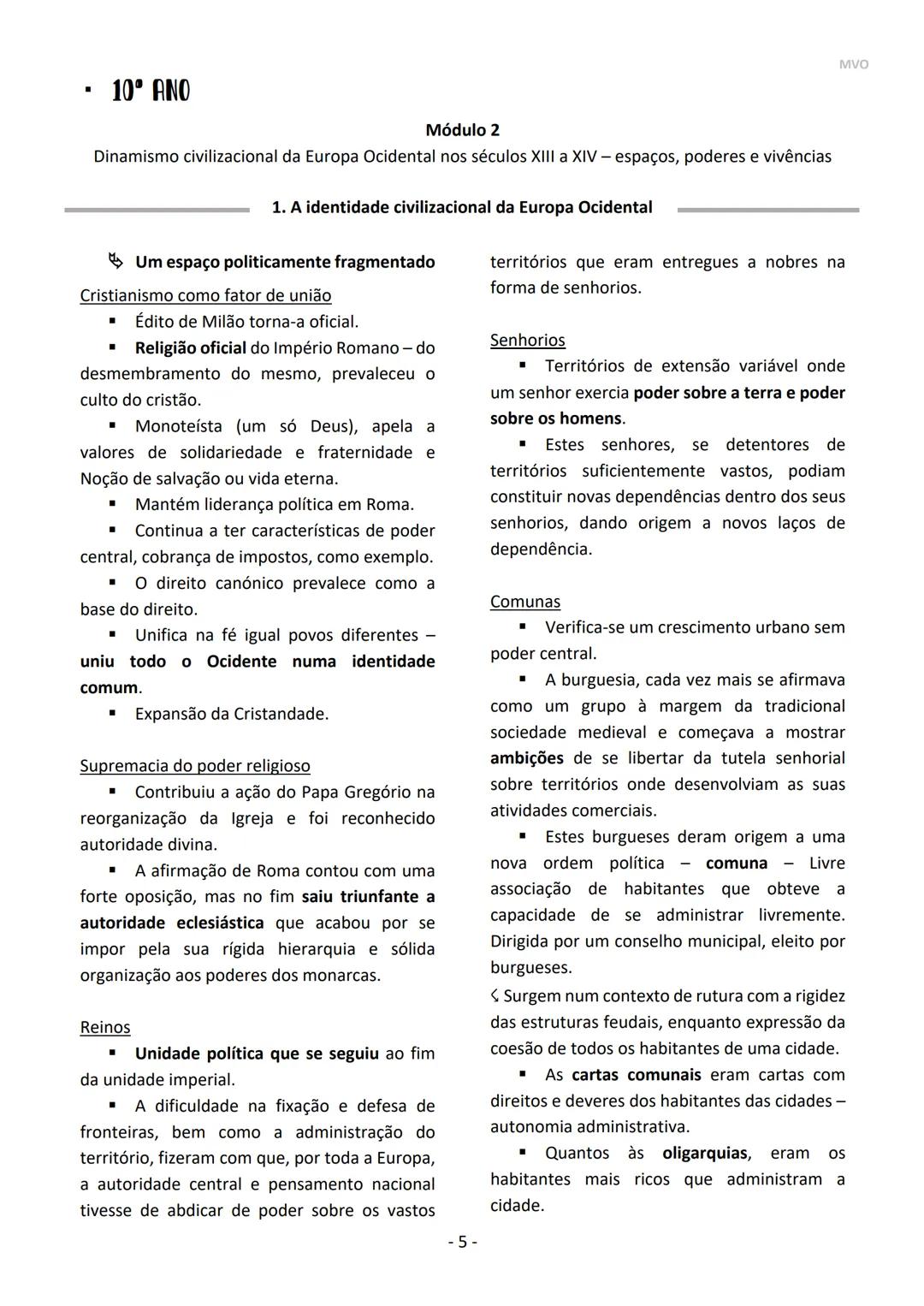 Maria Oliveira
HISTÓRIA A
10° | 11° | 12° ANO
EXAME 2021 MVO
- 2 - # Conteúdos / Domínios – Exame História
- **10º ANO**
Módulo 2 – Dinam