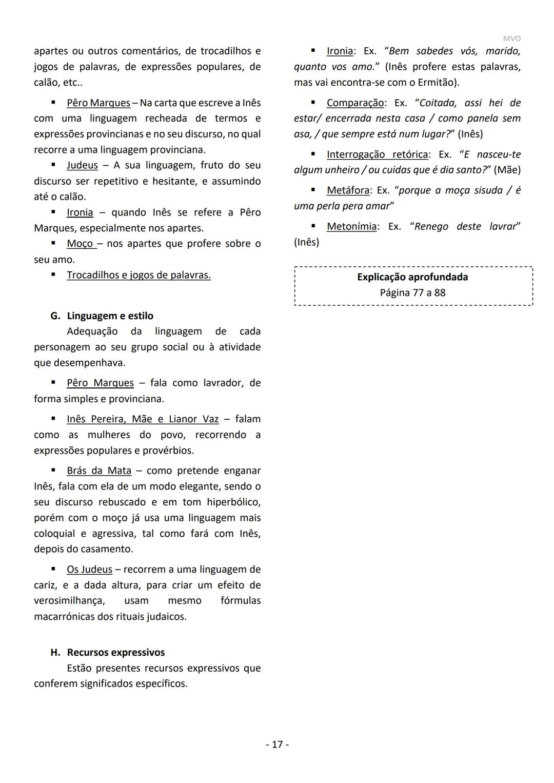 Maria Oliveira
PORTUGUÊS
10º | 11º | 12º ANO
Exame 2021 MVO
- 2 - CONTEÚDOS / DOMÍNIOS - EXAME PORTUGUÊS
- LEITURA
- ESCRITA
- 10° AN