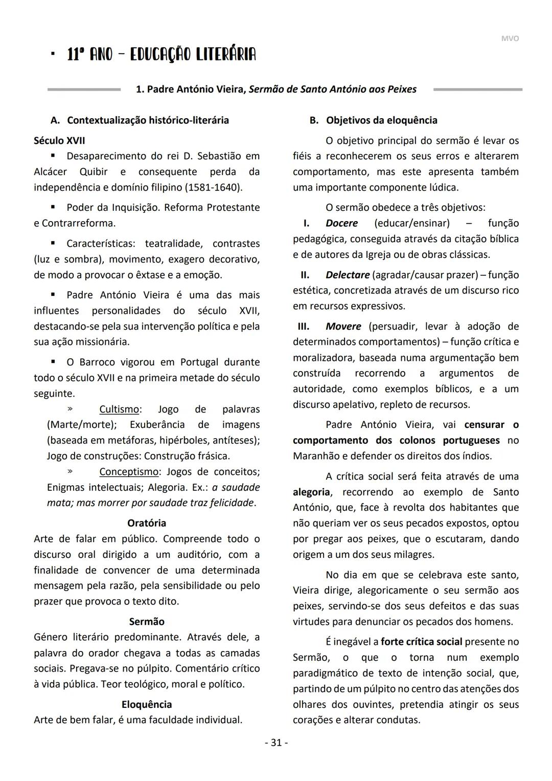 Maria Oliveira
PORTUGUÊS
10º | 11º | 12º ANO
Exame 2021 MVO
- 2 - CONTEÚDOS / DOMÍNIOS - EXAME PORTUGUÊS
- LEITURA
- ESCRITA
- 10° AN