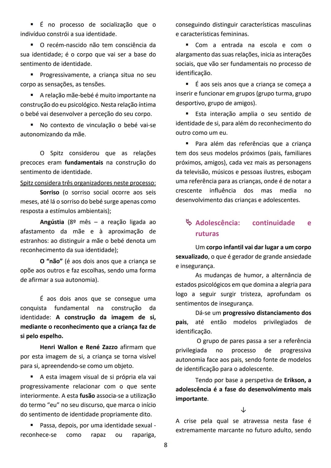 # PSICOLOGIA B – TESTE
# O comportamentalismo e o interacionismo
JEAN PIAGET
"Nascemos programados para aprender na interação com o meio"