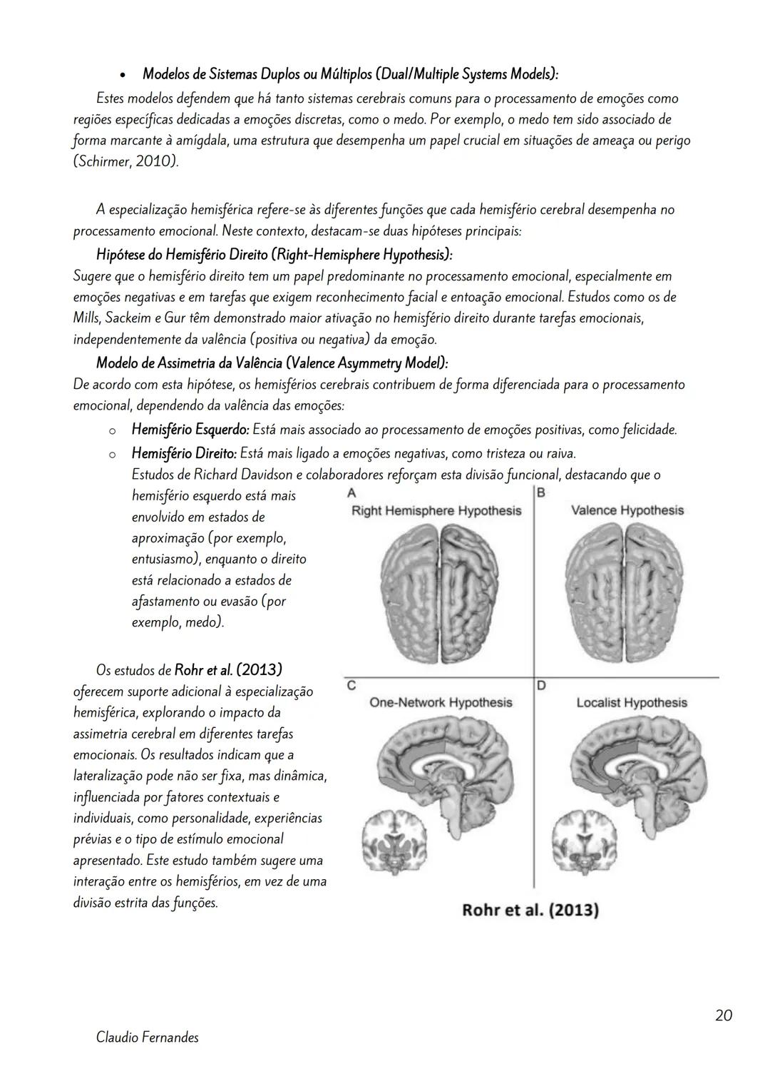 --- OCR Start ---
Bases neurobiológicas das emoções
Índice
Neuroanatomia Funcional da Emoção.
2
Amigdala
2
As Emoções e a Formulação do Circ