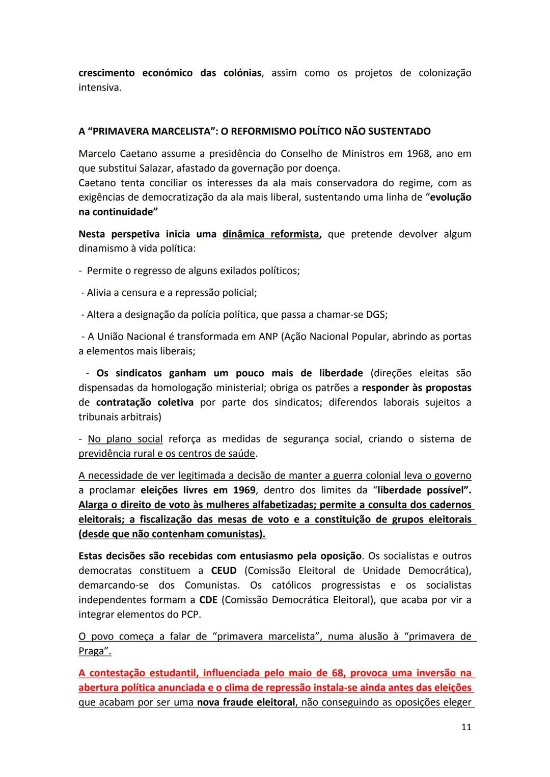 # PORTUGAL: DO AUTORITARISMO À DEMOCRACIA
A economia portuguesa do pós-guerra a 1974
A estagnação do mundo rural
O regime salazarista pri