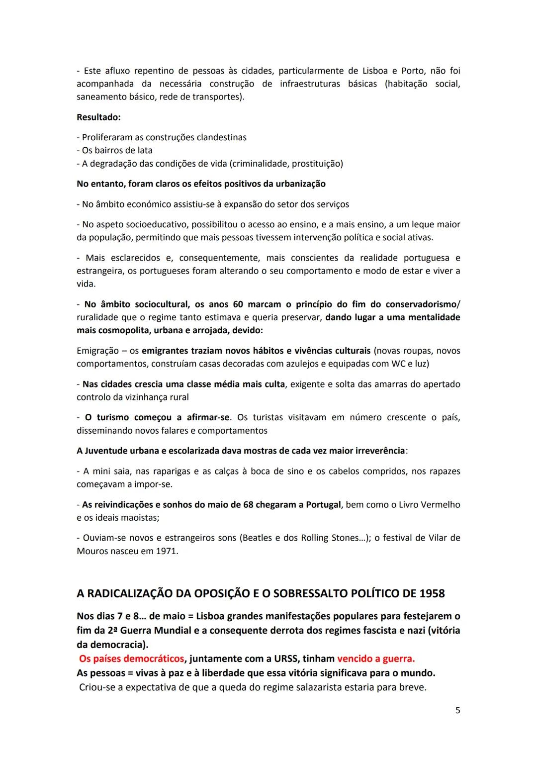# PORTUGAL: DO AUTORITARISMO À DEMOCRACIA
A economia portuguesa do pós-guerra a 1974
A estagnação do mundo rural
O regime salazarista pri