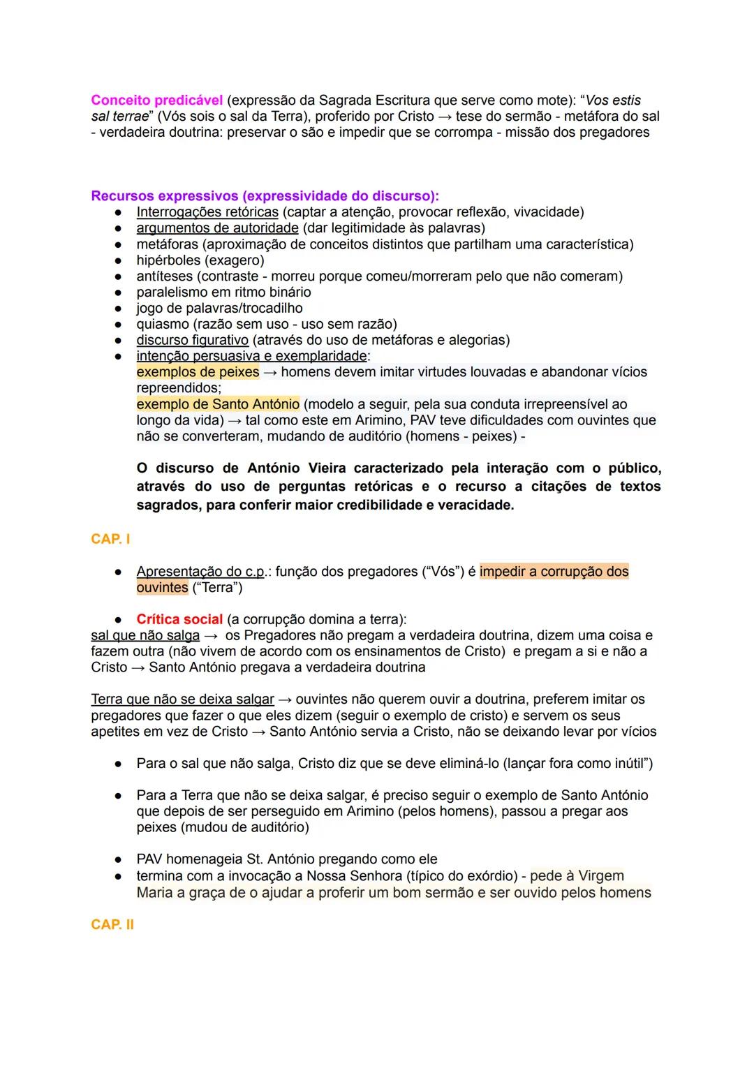 # Contextualização histórico-literária:
- pregado por Padre António Vieira na cidade de São Luís do Maranhão em 13 de
junho de 1654 (dia