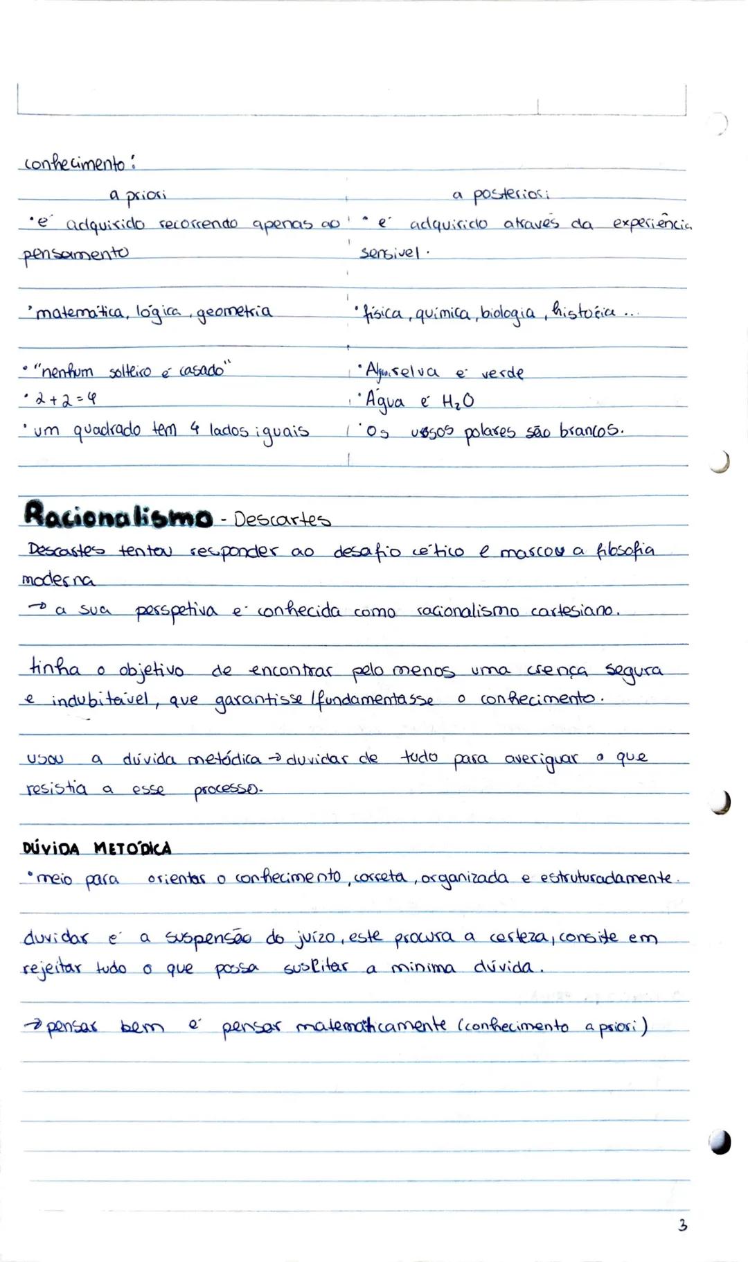 # Aula 3
# O conhecimento
epistemologia - ramo da filosofia que estuda a natureza, as fontes, o alcance e os limites do conhecimento
$\lo