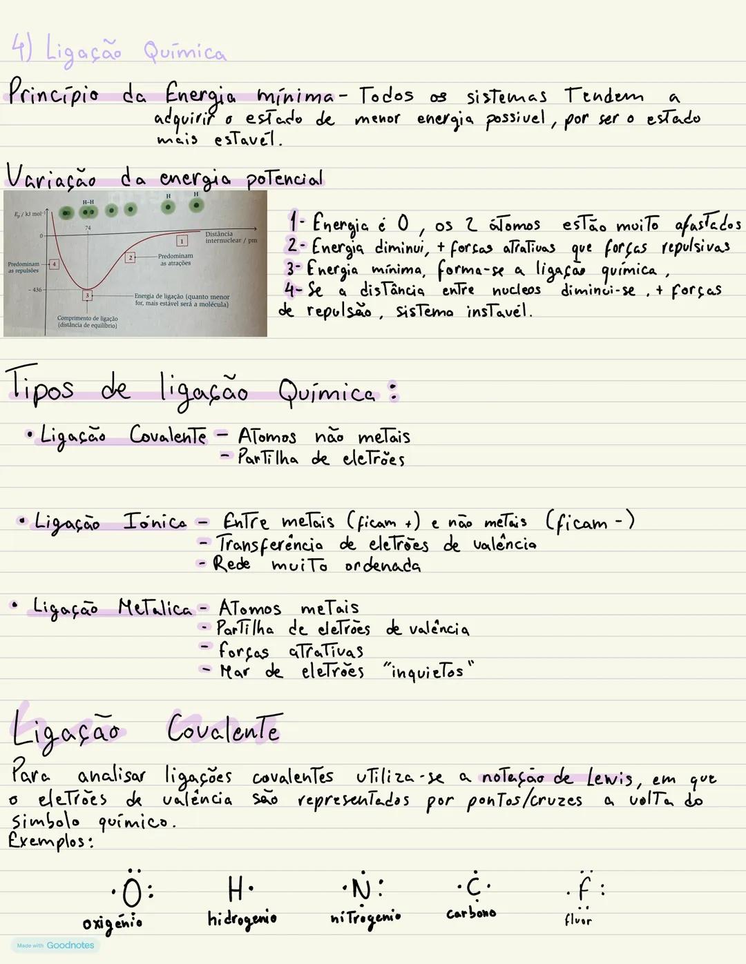 # Química 10° ano
1) Massa e Tamanho dos átomos.
Submultiplos do metro : Micro (M)-10°/Nano (n)-10/Pico (p)-10-13/A-1010
Átomo [
núcleo