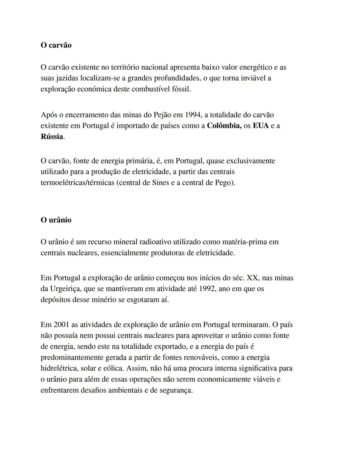 # Geografia A
Tomás Gaspar
CSD - 18047 # RECURSOS ENERGÉTICOS
Como se classificam os recursos energéticos?
Os recursos energéticos podem