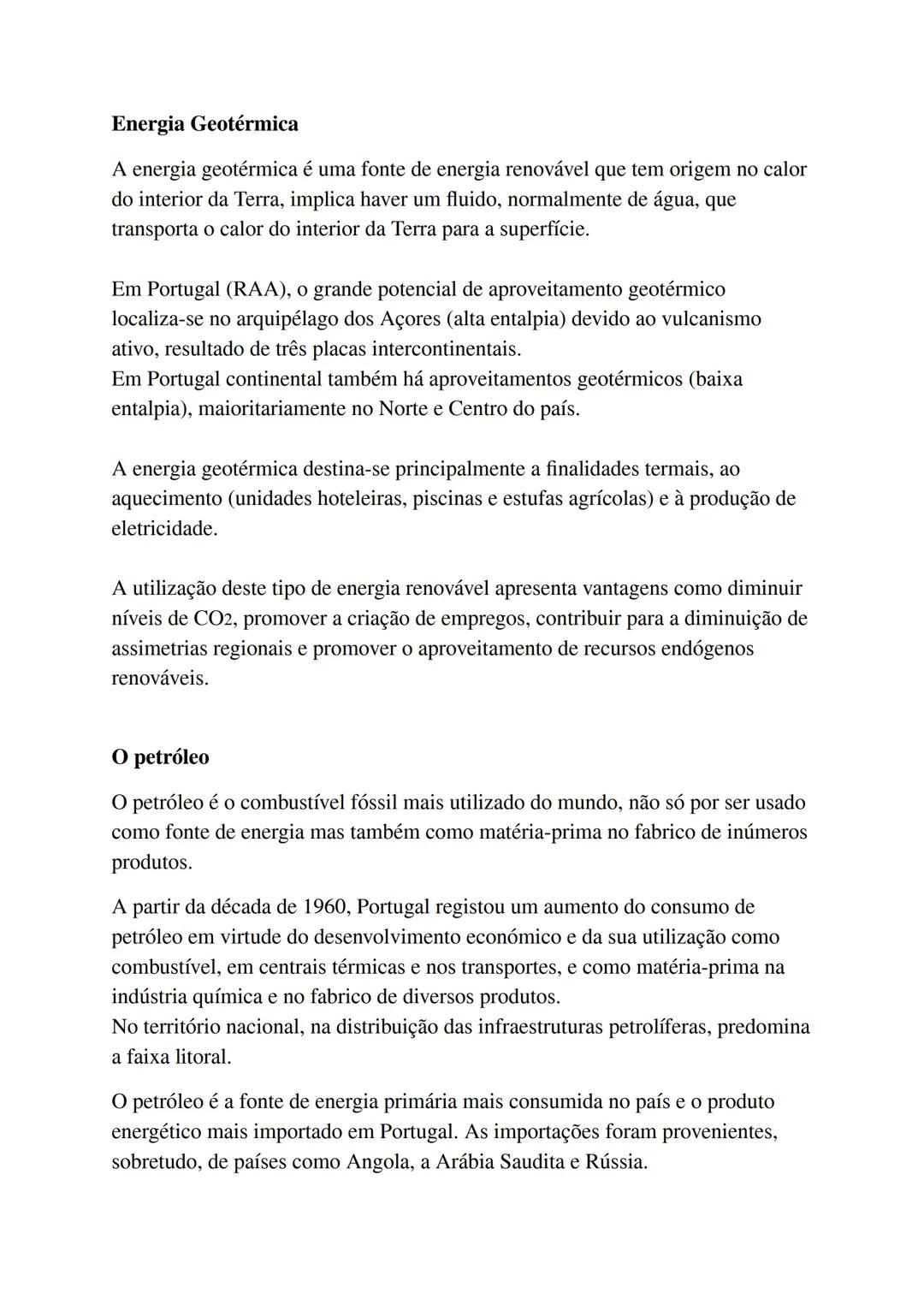 # Geografia A
Tomás Gaspar
CSD - 18047 # RECURSOS ENERGÉTICOS
Como se classificam os recursos energéticos?
Os recursos energéticos podem