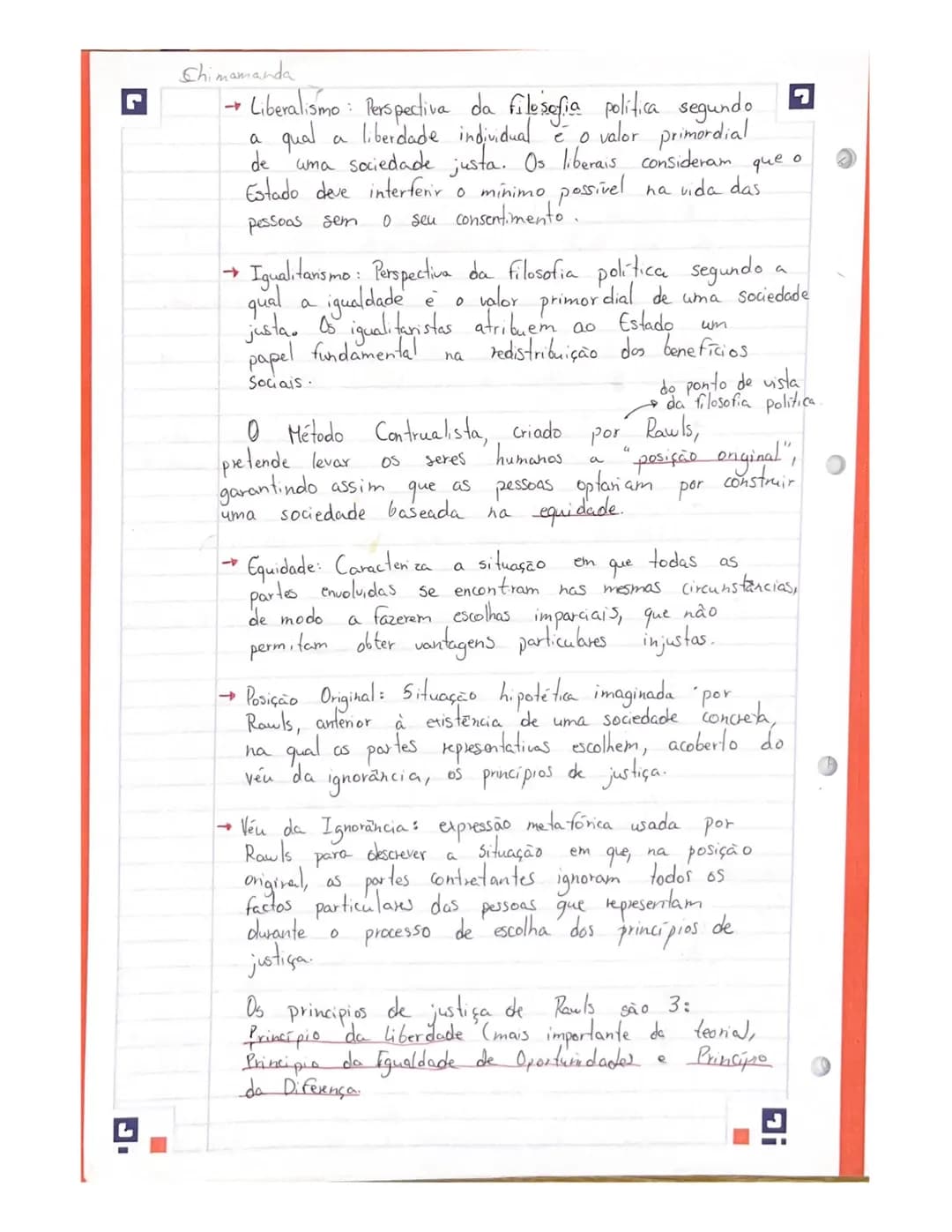 Filosofia Politica.
A Filosofia Politica, com. base na produção filosófica
de John Rawls, e o problema da justiça social.
Ou seja, • proble