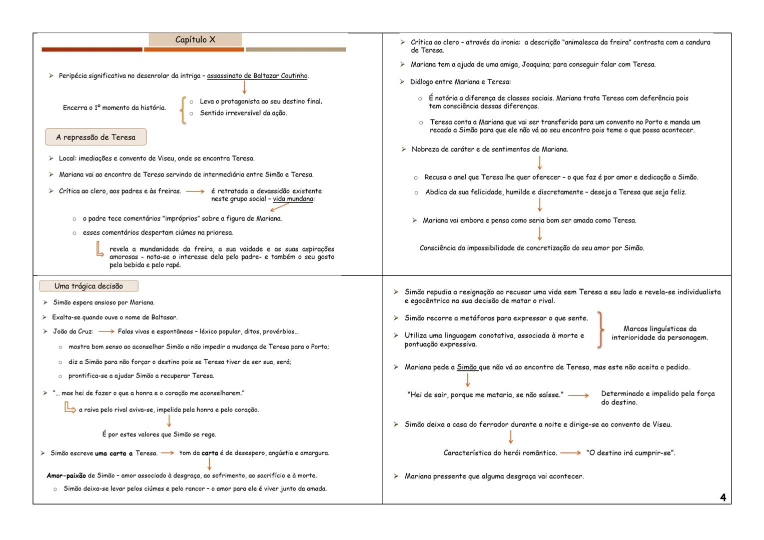 ➤ Relação fria entre o casal - Domingos Botelho é submisso à mulher pois acha-se inferior.
↓
Episódio final
• relato de breves episódios