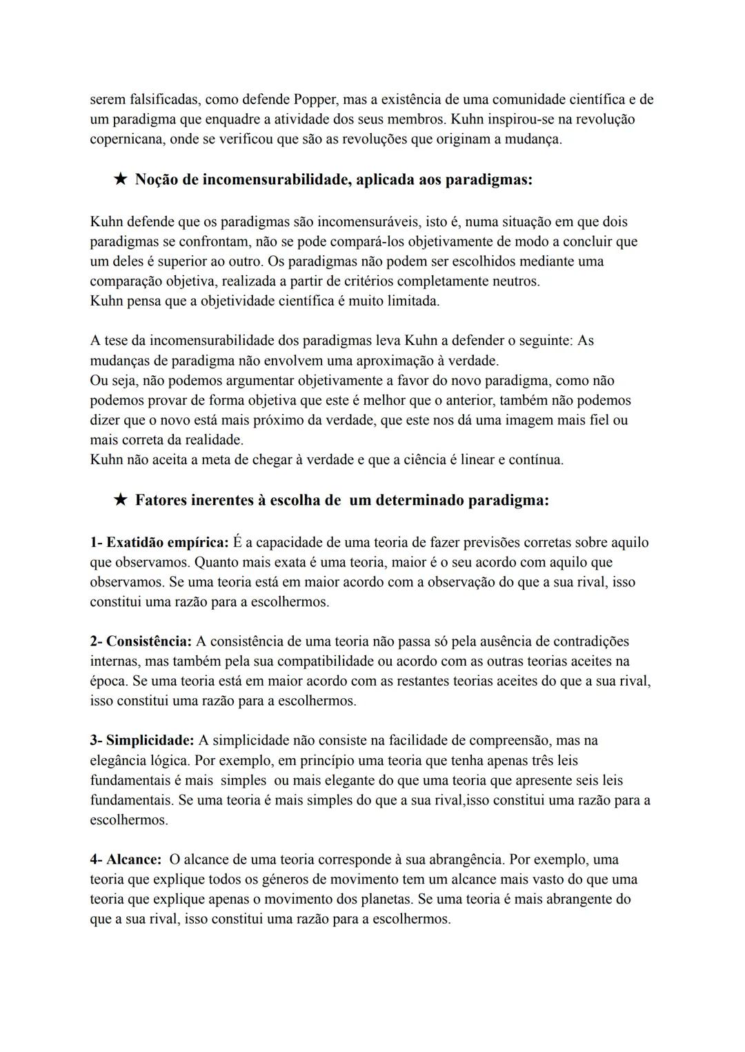 # Popper e Kuhn- Teste de Filosofia (22 de março de 2024)
Popper vai propor outro método, contrariando Hume- o método hipotético- dedutivo