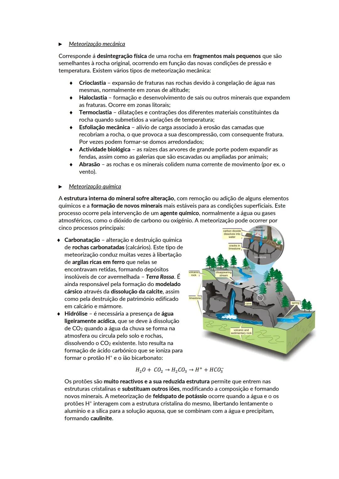 # Sedimentação e rochas sedimentares
As rochas sedimentares formam-se à superfície terrestre, ou nas suas proximidades, a partir de rochas