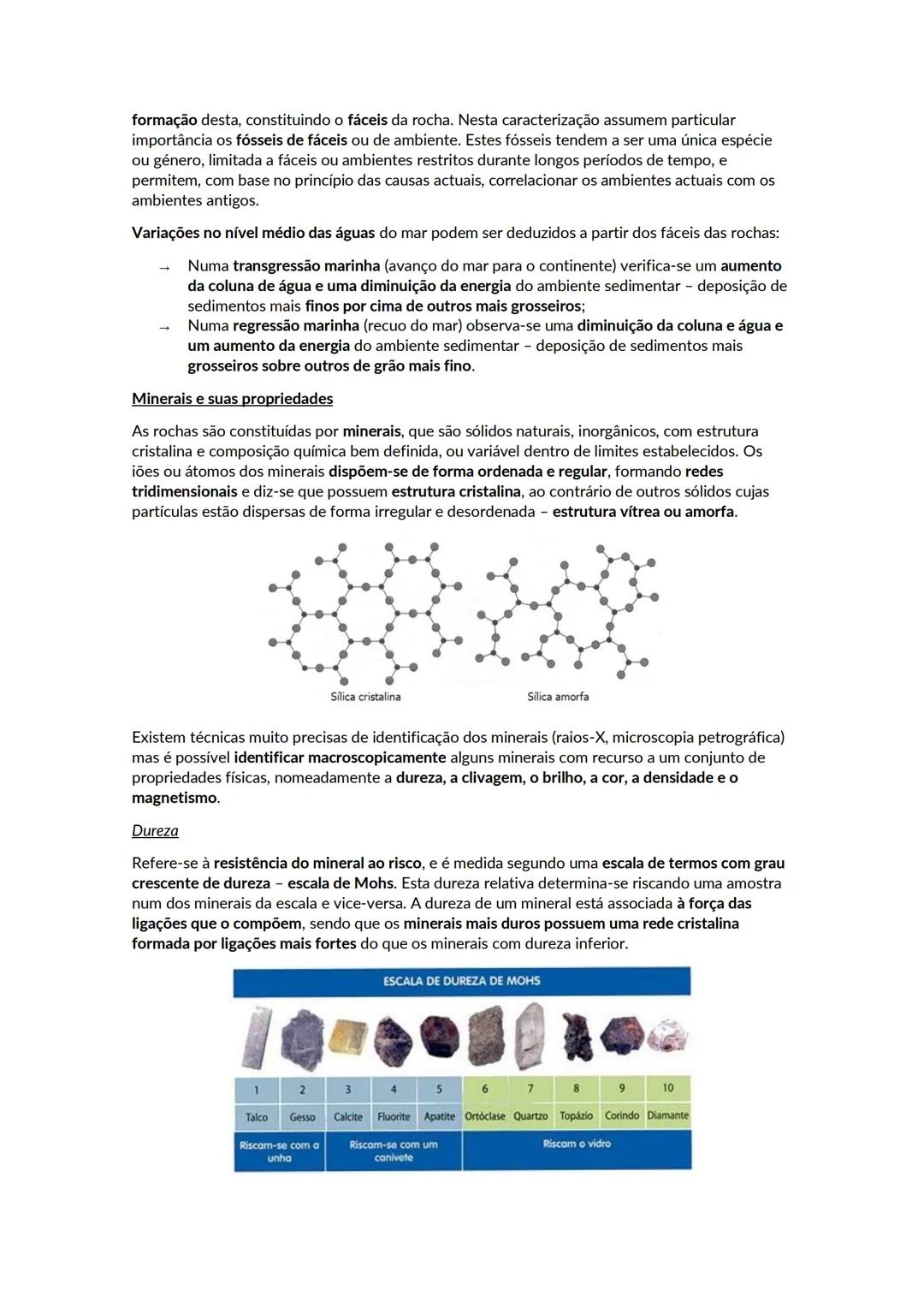 # Sedimentação e rochas sedimentares
As rochas sedimentares formam-se à superfície terrestre, ou nas suas proximidades, a partir de rochas