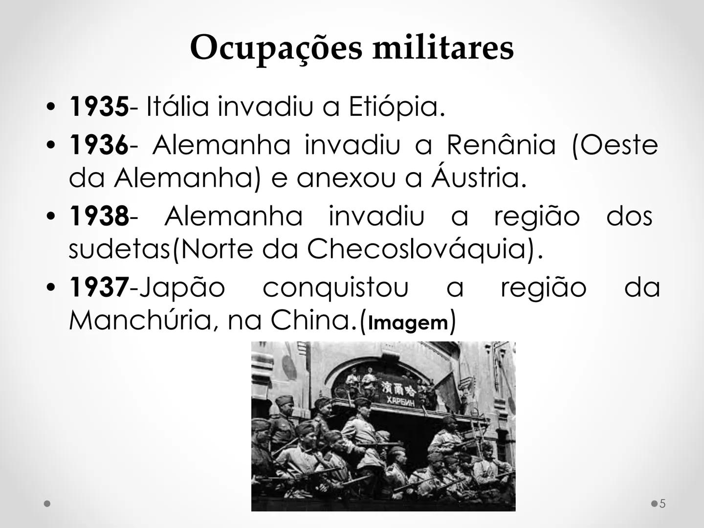 # 2.ª Guerra Mundial
1939-1945 # Os antecedentes da 2.ª Guerra Mundial
AE 1 Relacionar a 2.ª Guerra Mundial com o expansionismo das ditad