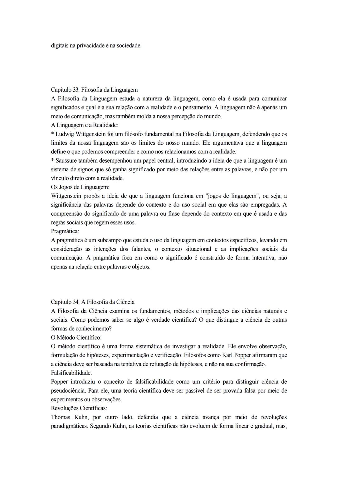 # Resumo Detalhado de Filosofia 10.° Ano
Capítulo 1: O que é a Filosofia
A Filosofia é uma forma especial de pensar. Não se limita a aceit