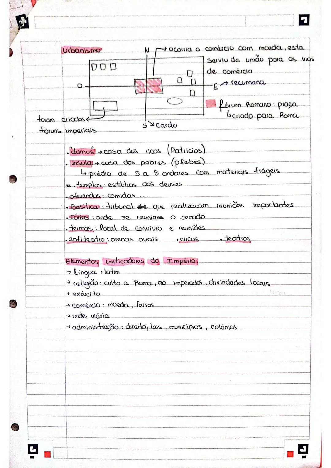 - O Império Romano
→ Foi fundado c. 753 a. e, na Peninsula Itálica
→Fundada por 2 irmãos (Rómulo e Remo): que foram
abandonados e criados