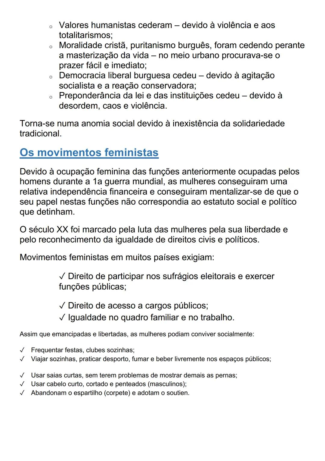 # AS TRANSFORMAÇÕES DAS PRIMEIRAS
# DÉCADAS DO SÉCULO XX
Um novo equilíbrio global
Assinatura do armistício pela Alemanha a 11 de novembro