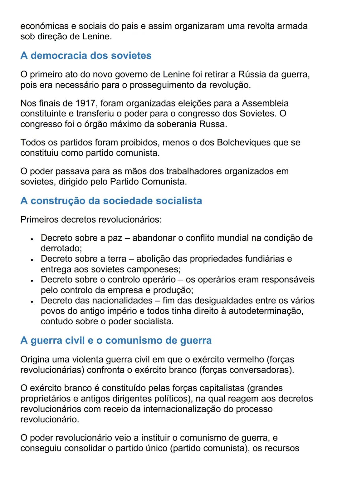 # AS TRANSFORMAÇÕES DAS PRIMEIRAS
# DÉCADAS DO SÉCULO XX
Um novo equilíbrio global
Assinatura do armistício pela Alemanha a 11 de novembro