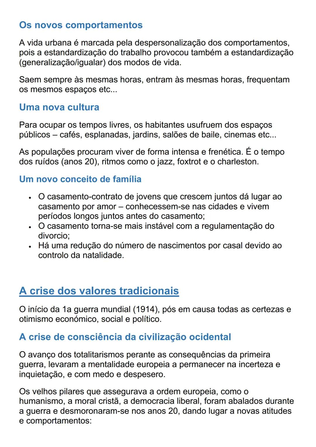 # AS TRANSFORMAÇÕES DAS PRIMEIRAS
# DÉCADAS DO SÉCULO XX
Um novo equilíbrio global
Assinatura do armistício pela Alemanha a 11 de novembro