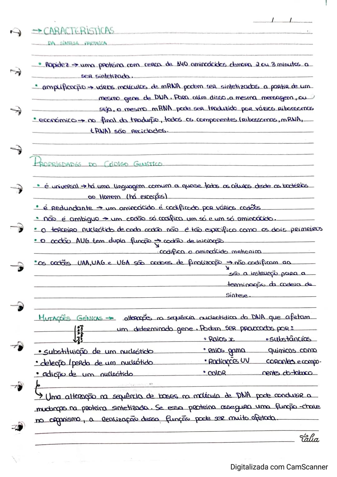 Resumos de Biologia 11° ano – página 5