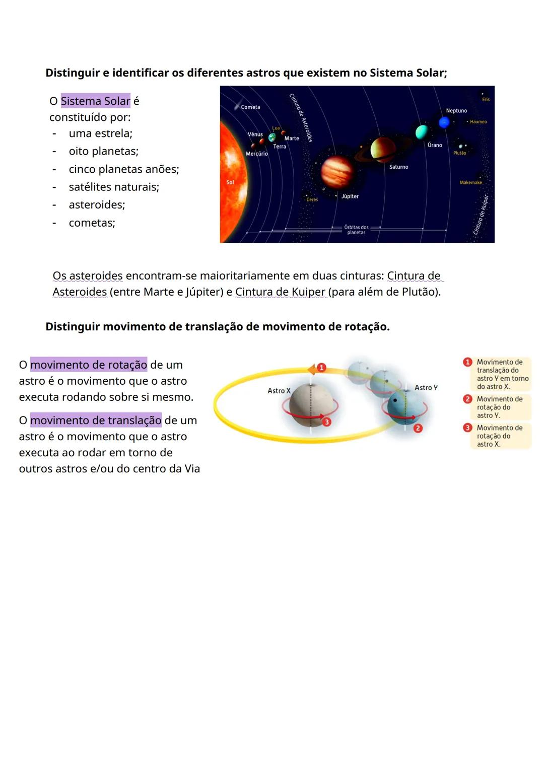 # Objetivos de Físico-Química 1
# Reconhecer a noção de Universo;
Na astronomia, o **Universo** corresponde ao conjunto de toda a matéria e