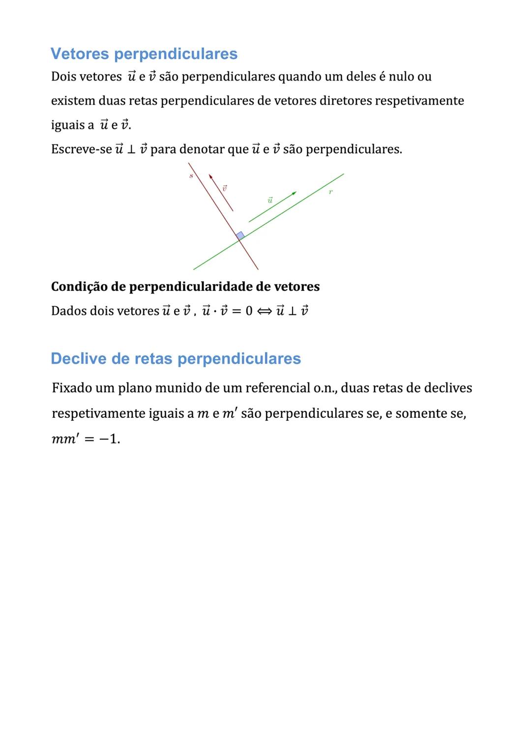 # GEOMETRIA ANALÍTICA
## Declive e inclinação de uma reta no plano
### Inclinação de uma reta no plano
Fixado um plano munido de um refer