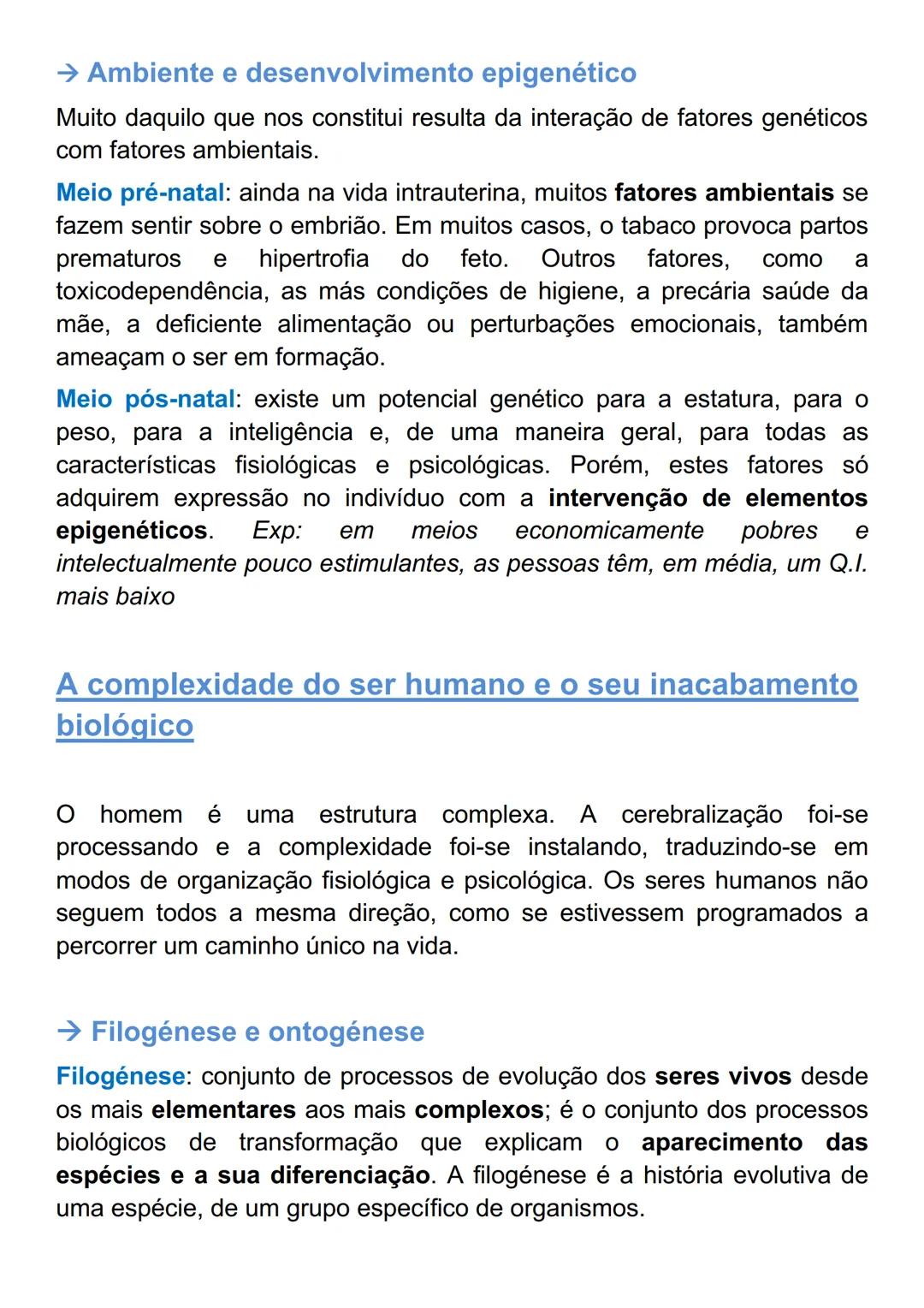 # GENÉTICA
Agentes responsáveis pela transmissão genética
Hereditariedade: conjunto de processos biológicos que presidem à
transmissão das