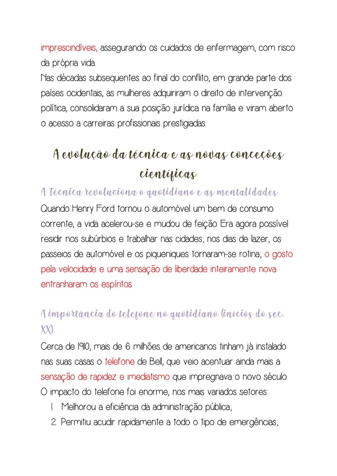 # Mutações nos comportamentos
e na cultura
O choque da guerra e a crise dos valores
tradicionais
A brutalidade do conflito, que ceifou a v