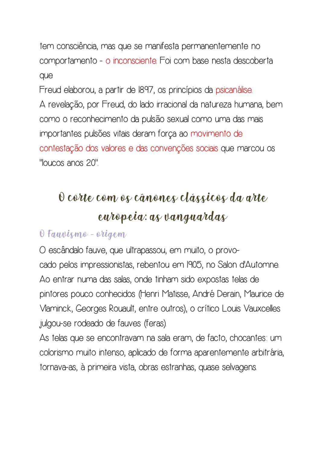# Mutações nos comportamentos
e na cultura
O choque da guerra e a crise dos valores
tradicionais
A brutalidade do conflito, que ceifou a v