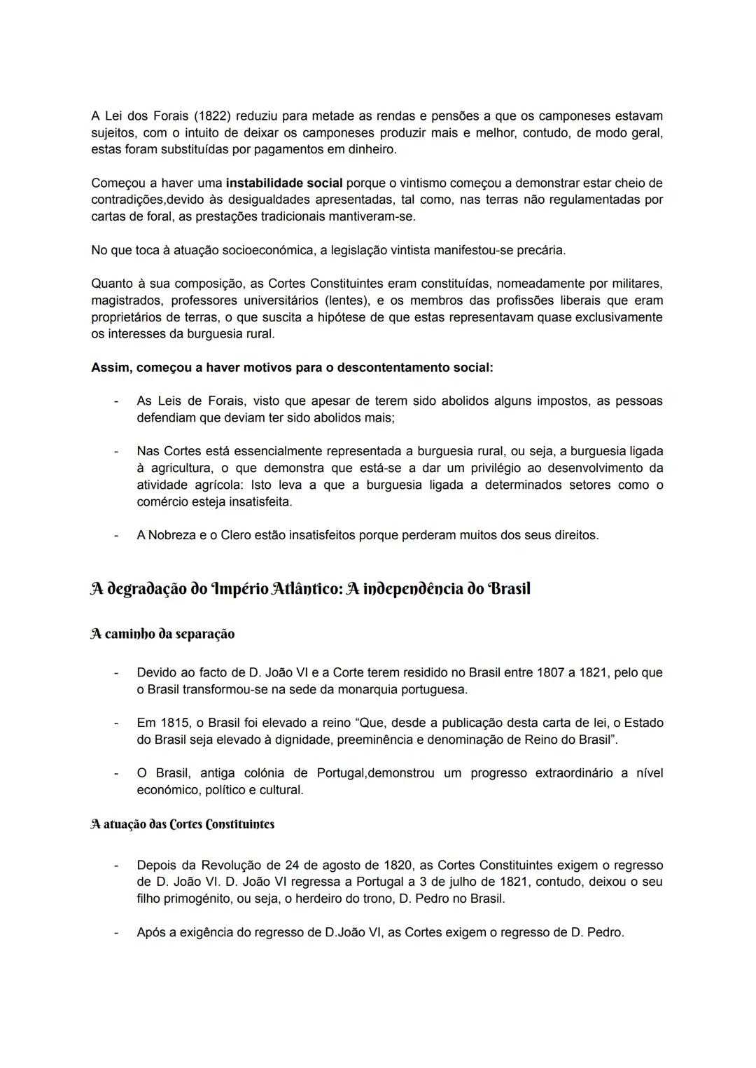 # A Revolução de 1820- A implementação do
Liberalismo em Portugal
A rebelião em marcha:
Aproveitando a ausência de Beresford que se encont