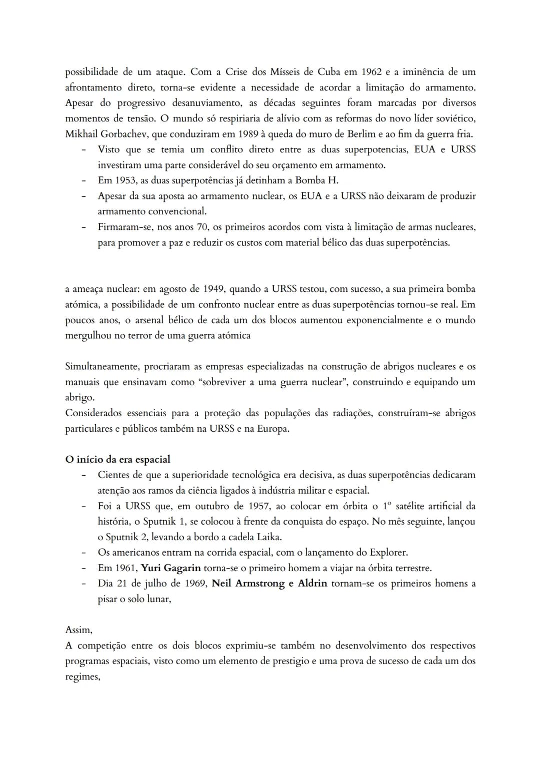 # Da 2ª Guerra Mundial à Guerra fria
Nascimento e afirmação de um novo quadro geopolítico
Quando a 2ª Guerra Mundial termina, o equilíbrio