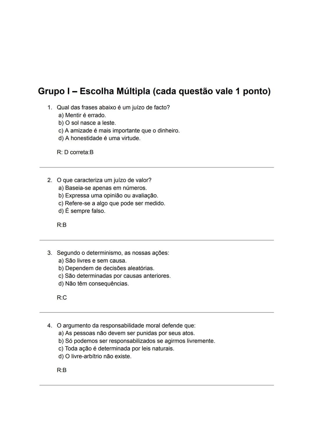 # JUÍZOS DE VALOR E JUÍZOS DE FACTO
JUÍZOS MORAIS
Os juízos morais são objetivos? Juízos morais relativos:
Relativismo moral- Os juízos mo