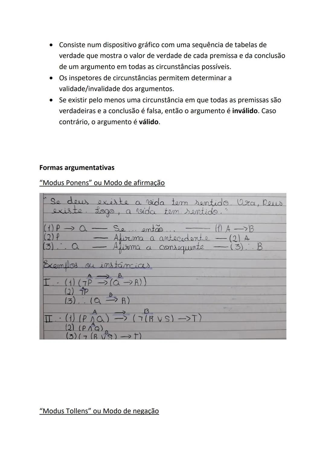 Filosofia (10ºano)
Lógica formal - Argumentos dedutivos
• É a disciplina que trata da inferência correta.
• Tradicionalmente forma, isto