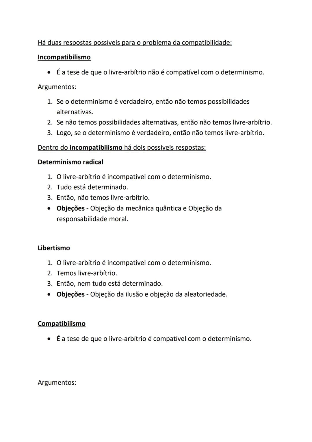 Filosofia (10ºano)
Determinismo e liberdade na ação humana
Ação humana
- Ação - Diz respeito aos atos conscientes praticados por um agent