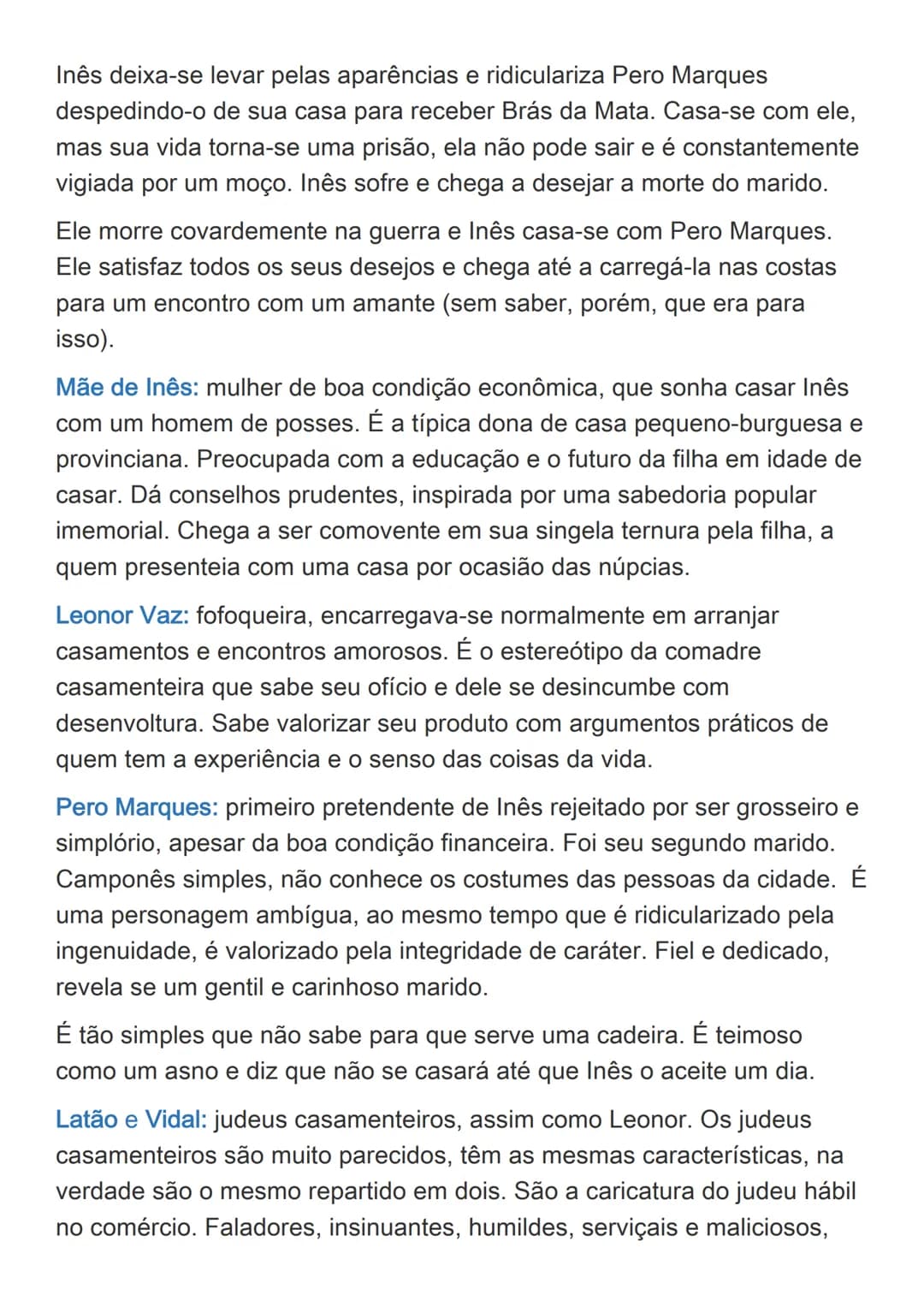 # A FARSA DE INÊS PEREIRA (GIL VICENTE)
A Farsa de Inês Pereira é também considerada a peça mais divertida e
humanista de Gil Vicente. O as