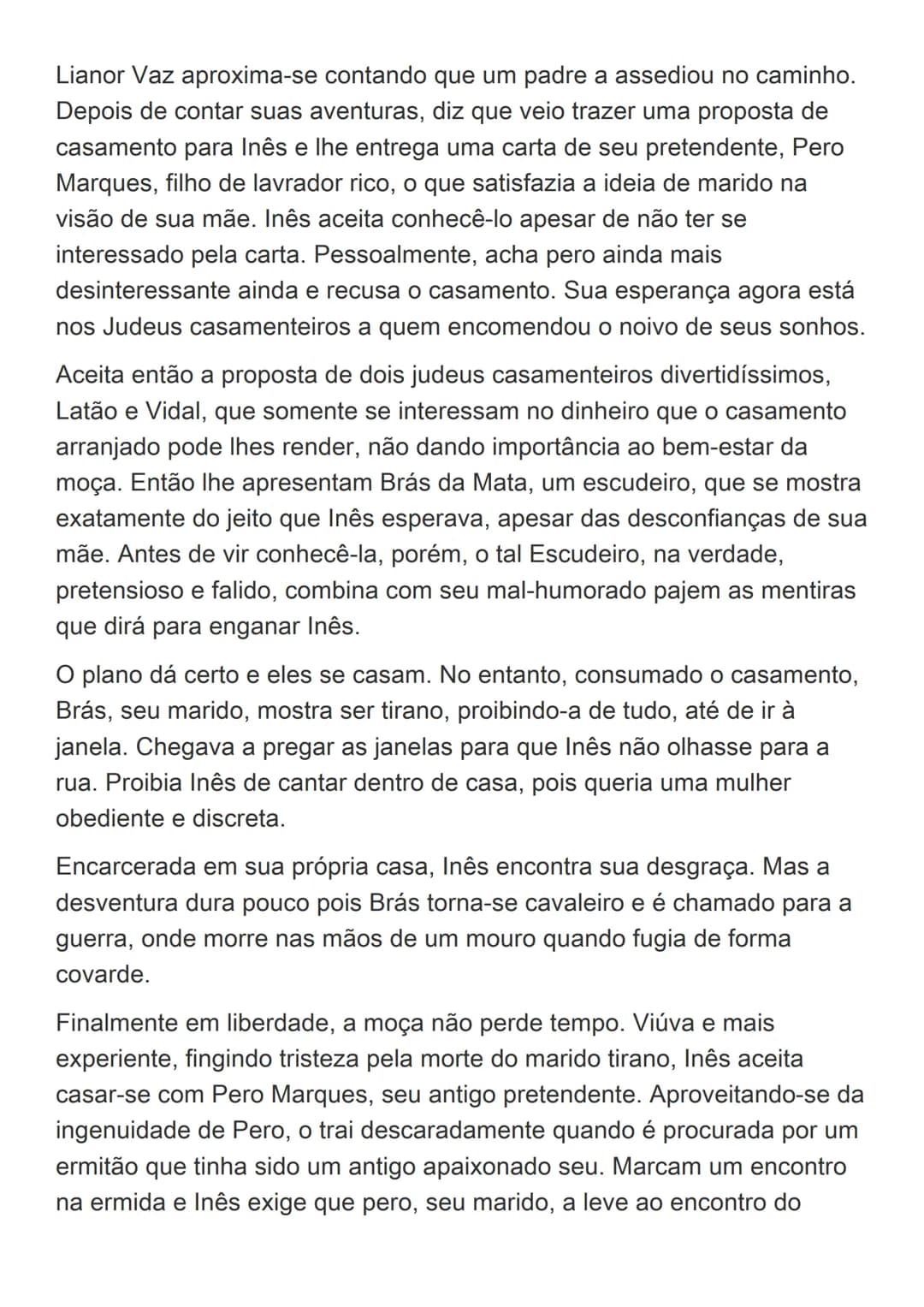 # A FARSA DE INÊS PEREIRA (GIL VICENTE)
A Farsa de Inês Pereira é também considerada a peça mais divertida e
humanista de Gil Vicente. O as