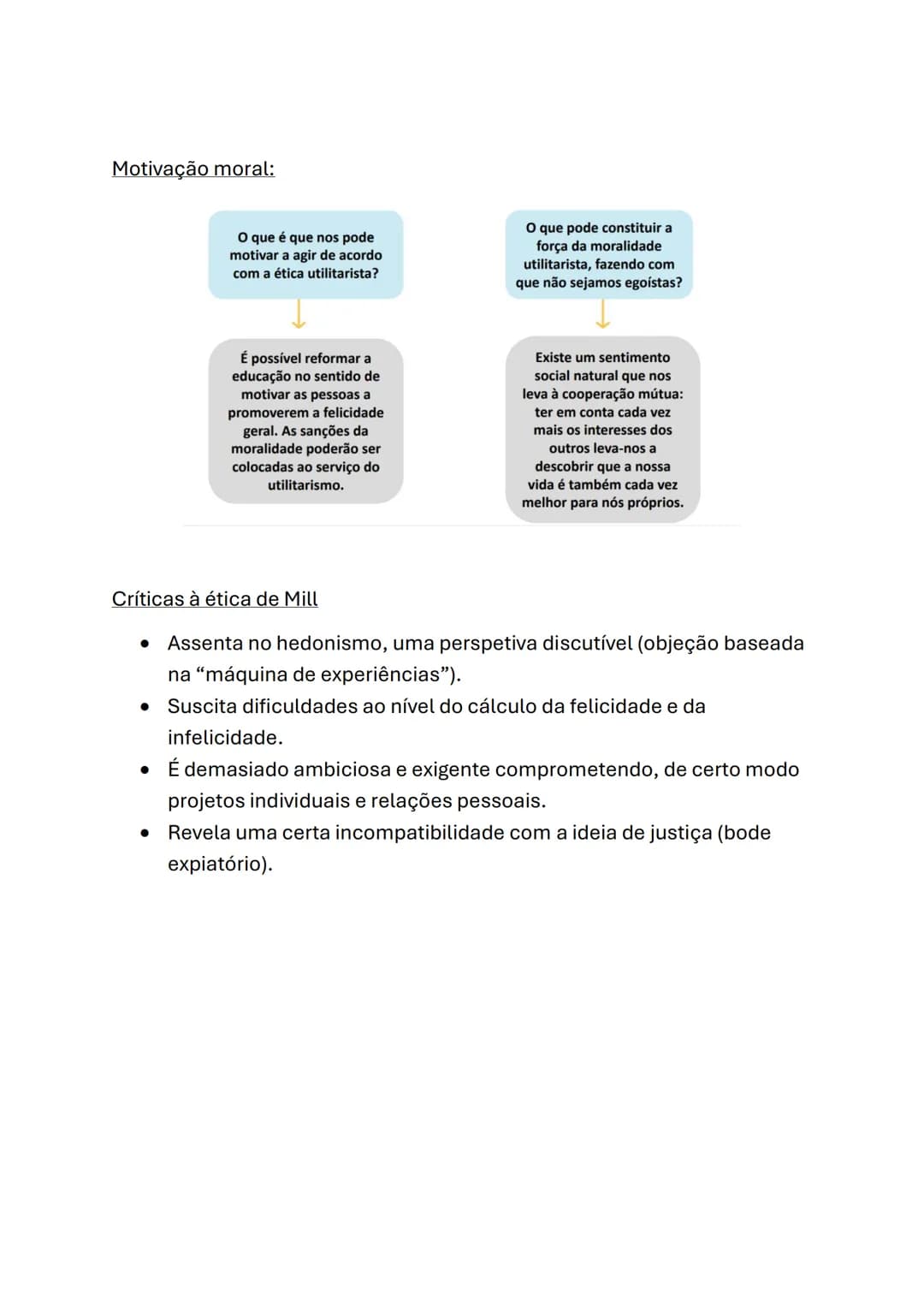 Filosofia (10°ano)
A fundamentação da moral: análise das duas teorias éticas
- A ética ou filosofia moral é a área da filosofia que se ded